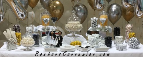 Bonbons Connexion Candy Full Service Wedding Candy Buffet