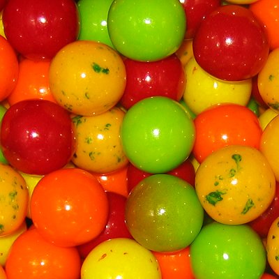 Half and Half Bubble Gum