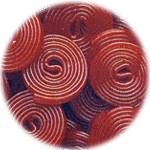 Haribo Roues de R�glisse Rouge