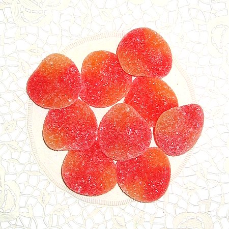 Haribo Sanded Gummy Peaches