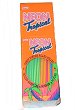 Pailles Poudre de Bonbons Neon Tropical