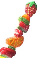Candy kabobs