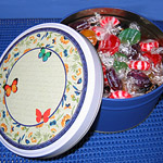 Gourmet Tin - Peerless Sugar Free Candy Basket