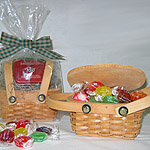 Country Basket - Peerless Sugar Free Candy Basket
