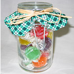 Country Jar - Peerless Sugar Free Candy Basket
