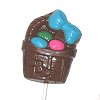 Easter Basket Chocolate Lollipops