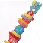 Easter candy kabobs