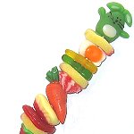 Easter candy kabobs