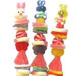 Brochettes de bonbons de P�ques