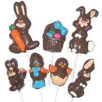 Assortiment Su�ons Chocolat�s de P�ques