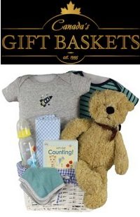 Canada Baby Boy Shower Gift Baskets