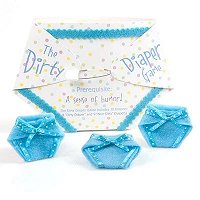 Baby Boy Shower Party Favours - Dirty Diaper Game