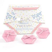 Baby Girl Shower Party Favours - Dirty Diaper Game