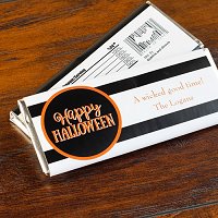 Halloween Party Favour Guide - Personalized Halloween Hershey's Chocolate Bars