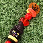Halloween Candy Kabobs - Brochettes
