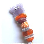 Mini Brochettes de Bonbons Halloween
