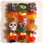 Moyennes Brochettes de Bonbons Halloween