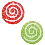 Christmas Red & Green Jelly Swirls