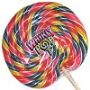Whirly multicolored lollipops