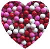 Valentine Mix Sixlets