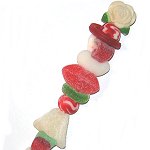 Brochettes de bonbons Saint-Valentin