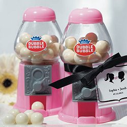 Mini Classic Pink Gumball Favour Dispensers