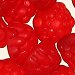 Framboises rouges g�latines
