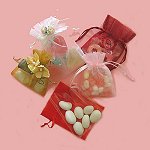 Sachets en voile d'organdi