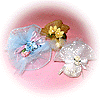 Cercles en voile d'organza