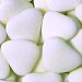 Amorini White Heart-Shaped Chocolate Confetti Candy