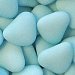 Amorini Blue Heart Chocolate Confetti