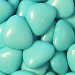 Amorini Blue Heart-Shaped Chocolate Confetti Candy