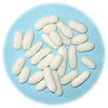 White Cannellini Confetti Candy