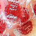 Sucre d'orge rouge nature
