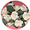 Rose en Cramique