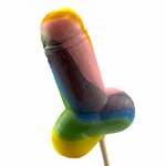 Bachelorette Party - Big Rainbow Penis Lollipop