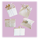 White Floral Favour Boxes
