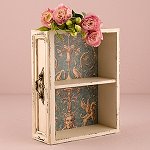 Vintage Inspired Display Drawer With Shelf
