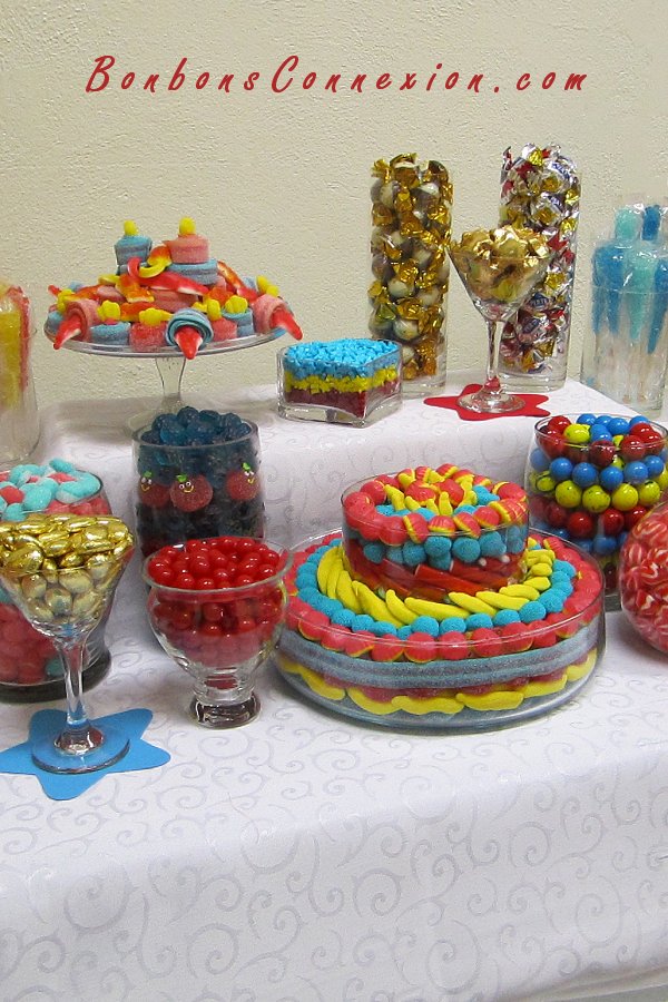 Graduation candy buffet