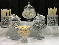Bonbons Connexion Candy Full Service Wedding Candy Buffet