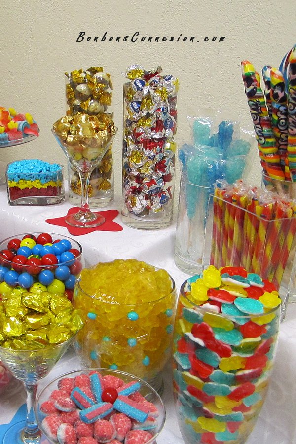Graduation candy buffet