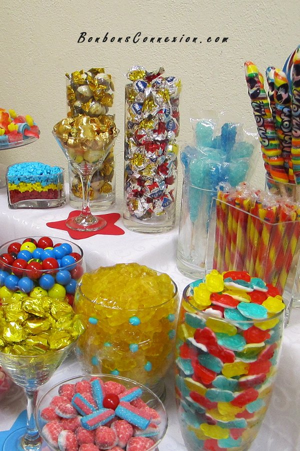 Graduation candy buffet