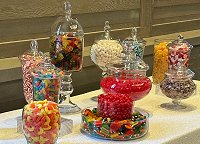 Corporate Christmas Party Candy Bar