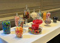 Corporate Christmas Party Candy Bar