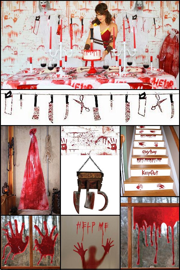 Halloween Bloody Decor Ideas