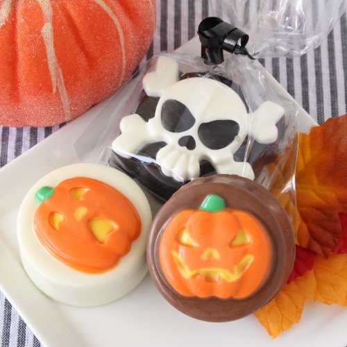 Halloween Party Favour Guide - Chocolate Covered Oreo Cookies