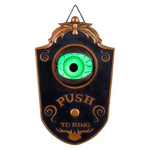 Halloween Party Decor Guide - Halloween Animated Eyeball Doorbell