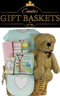 Canada Baby Girl Shower Gift Baskets