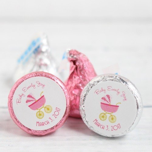 Ides Cadeaux Shower Bb Fille - Hershey's Kisses Personnaliss