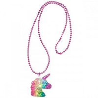 Unicorn Magical Party Supplies - Glitter Unicorn Dream Necklace
